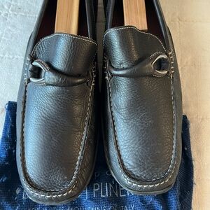 Donald J Pliner Brown Leather loafers - size 9